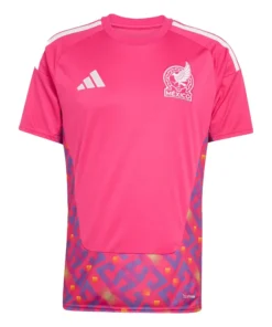 Mexico 26 Home Goalkeeper Pink Jersey
