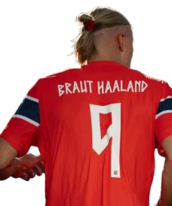 Norway Braut Haaland World Cup Jersey - Image 3