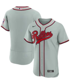 Philadelphia Phillies Nike Gray 2026 Field of Dreams Jersey