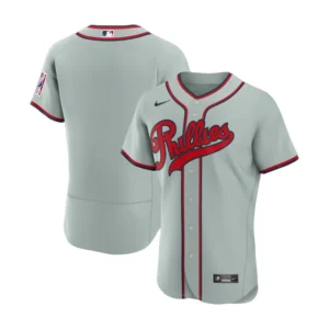 Philadelphia Phillies Nike Gray 2026 Field of Dreams Jersey