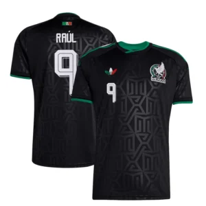 Raúl Jiménez Mexico National Team Adidas 2026 Third Black Jersey