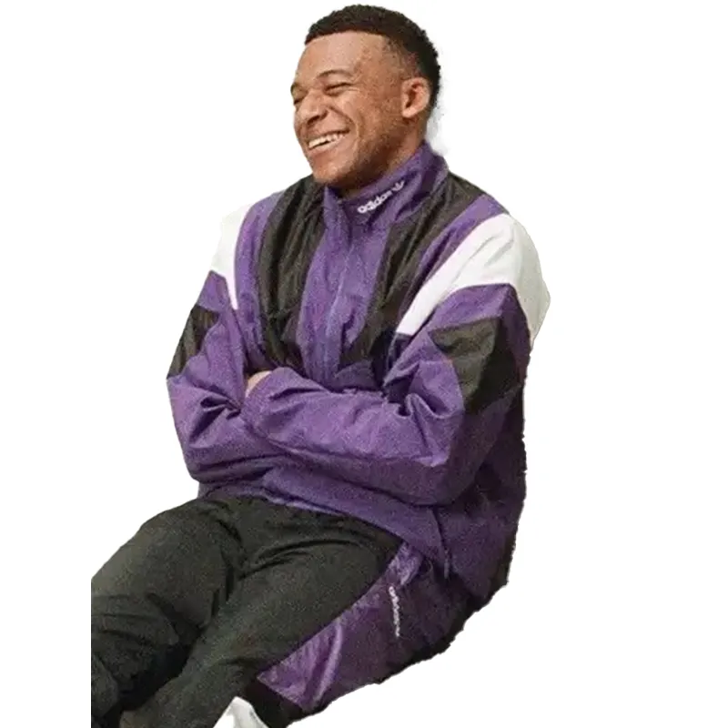 Real Madrid Adidas EA Sports FC 27 Purple Kylian Mbappé Track Jacket
