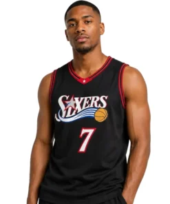 Alternative view of 2026 Jaylen Brown Sixers Jersey