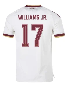 Alternative view of Adidas Spain Authentic Nico Williams Away 2026 Jersey