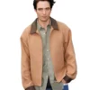 Robert Pattinson The Odyssey London Premier Brown Jacket