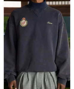 Shinzo Washed Lavender Jersey Turtleneck Sweater - Image 4