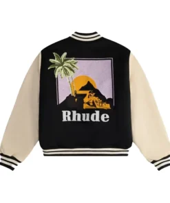 Alternative view of Rhude Gp Varsity Jacket
