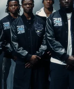 US Nike Football Nil Roster Varsity Jacket - Image 3