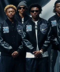 US Nike Football Nil Roster Varsity Jacket - Image 4