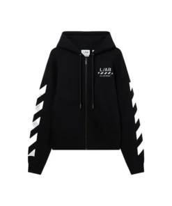 L/AB Core Diagonal Zip Hoodie