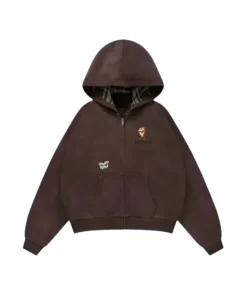 YoungLA x Looney Tunes Plaid Zip-Up Hoodie - Image 8