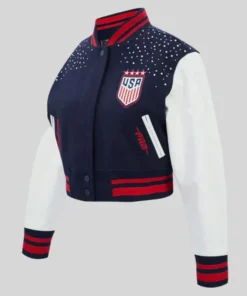 US Soccer WNT Legacy Wool Varsity Jacket