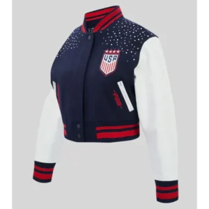 US Soccer WNT Legacy Wool Varsity Jacket