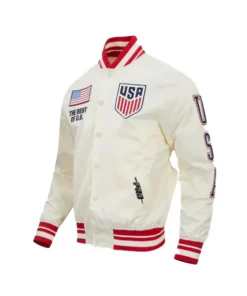 US Soccer MNT Classic Chenille Varsity Jacket