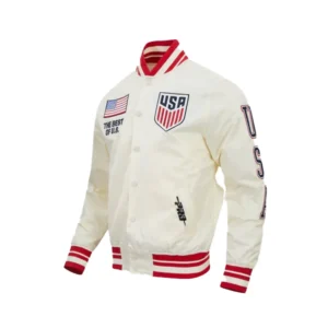 US Soccer MNT Classic Chenille Varsity Jacket
