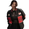 Zyrox Black F1 Racing Streetwear Jacket