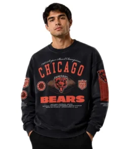 Abercrombie 2026 Chicago Bears Crew Sweatshirt