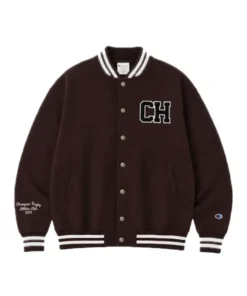 BTS TAEHYUNG x Champion Varsity Jacket