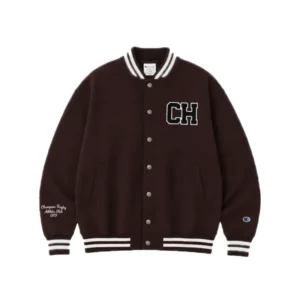 BTS TAEHYUNG x Champion Varsity Jacket