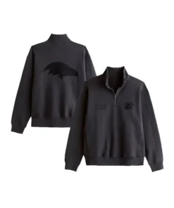 Baltimore Ravens Abercrombie & Fitch Half-Zip Sweatshirt