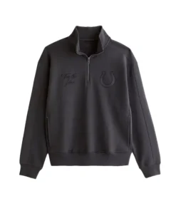 Alternative view of Indianapolis Colts Abercrombie & Fitch Half-Zip Sweatshirt