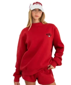 Alternative view of 2026 Parke x ’47 Alabama Red Graphic Mockneck Sweatshirt