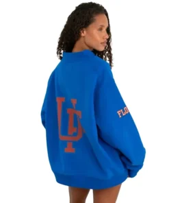 2026 Parke x ’47 Florida Blue Graphic Mockneck Sweatshirt - Image 3