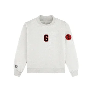 2026 Parke x ’47 Georgia Grey Graphic Mockneck Sweatshirt