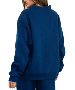 2026 Parke x ’47 Michigan Mockneck Sweatshirt - Image 3