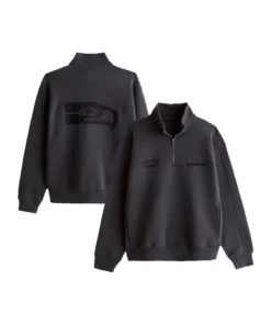 Seattle Seahawks Abercrombie & Fitch Half-Zip Sweatshirt