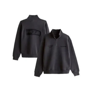 Seattle Seahawks Abercrombie & Fitch Half-Zip Sweatshirt