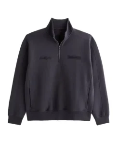 Alternative view of Washington Commanders Abercrombie & Fitch Half-Zip Sweatshirt