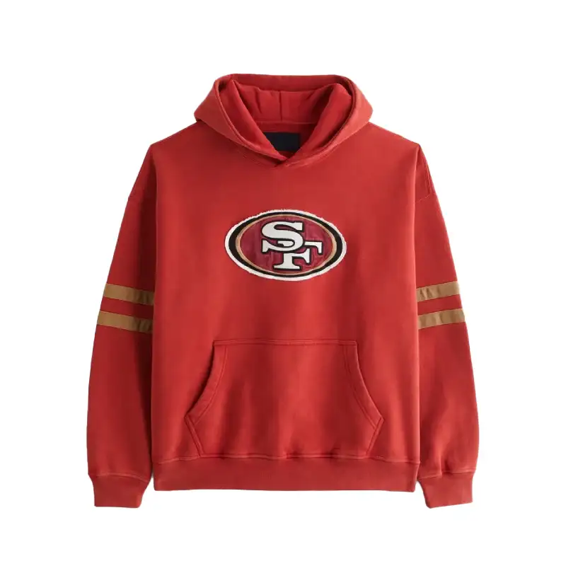 Abercrombie 49ers Popover Hoodie