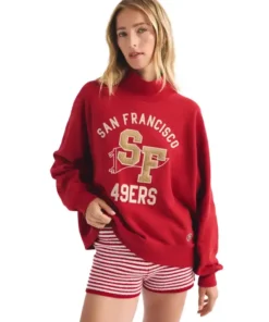 Alternative view of Abercrombie 49ers Funnel Neck Sweatshirt