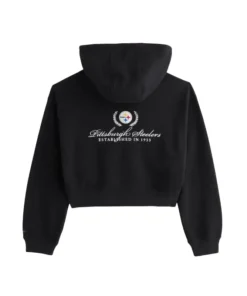 Alternative view of Abercrombie Steelers YPB On The Go 6AM Full-Zip Hoodie