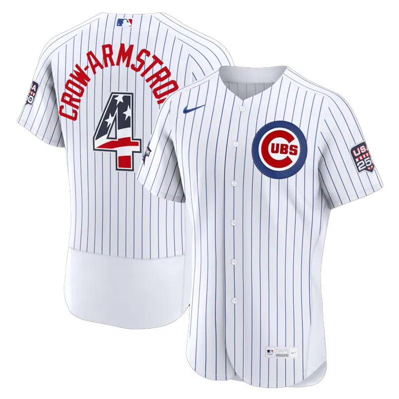 All-Star Chicago Cubs Pete Crow-Armstrong Nike White Jersey