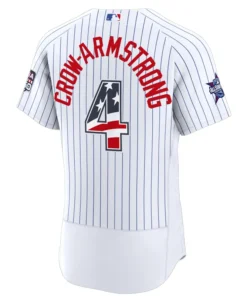 All-Star Chicago Cubs Pete Crow-Armstrong Nike White Jersey - Image 3