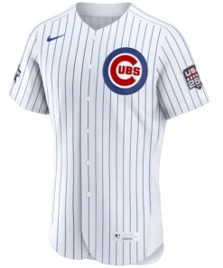 Alternative view of All-Star Chicago Cubs Pete Crow-Armstrong Nike White Jersey