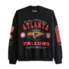 Atlanta Falcons Abercrombie & Fitch Black Sweatshirt