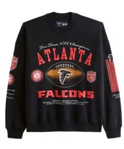 Atlanta Falcons Abercrombie & Fitch Black Sweatshirt