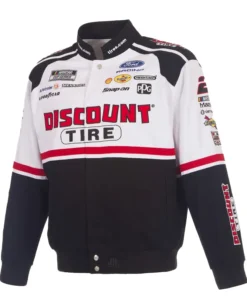 Austin Cindric JH Design 2026 tTire Full-Snap Twill Racing Jacket - Image 2
