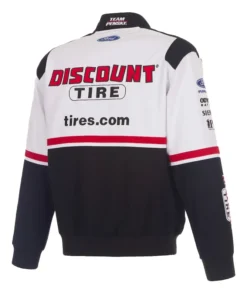 Austin Cindric JH Design 2026 tTire Full-Snap Twill Racing Jacket - Image 3