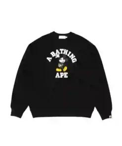 BAPE x Disney Mickey Mouse Crewneck Sweatshirt