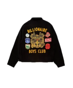 Billionaire Boys Club 2026 Aggie Cord Black Zip Up Jackets