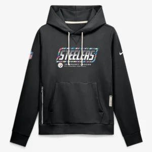 Pittsburgh Steelers Nike Black 2026 NFL Crucial Catch Hoodie