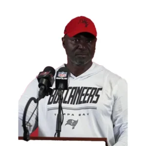 Buccaneers Preseason 2026 Todd Bowles Sideline Hooded T-Shirt