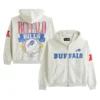 Buffalo Bills Abercrombie & Fitch Gray Fleece Full-Zip Hoodie