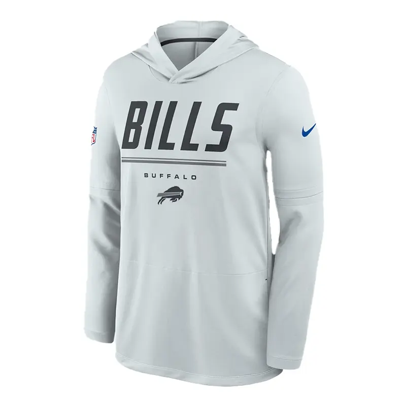 Joe Brady Preseason 2026 Bills Long Sleeve Hooded T-Shirt