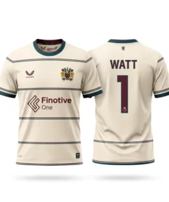 Burnley FC JJ Watt 1 2026-27 Away Castore Jersey