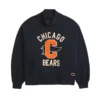 Abercrombie Chicago Bears Mock Neck Sweatshirt
